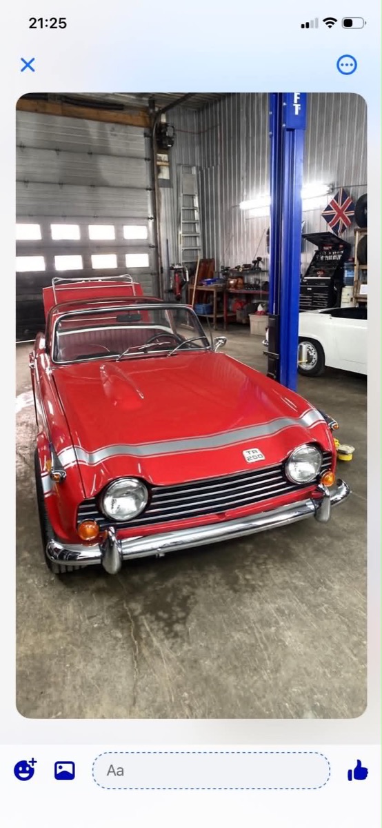 Triumph TR250 1968